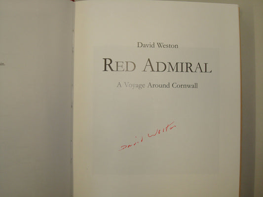 Book cover of Red Admiral by David Weston
