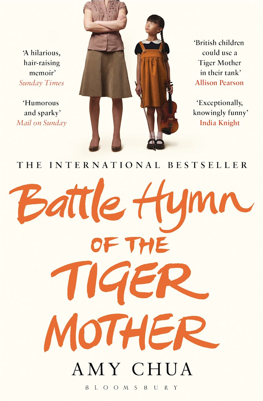 Book cover of Battle Hymn Of The Tiger Mother by Amy  Chua