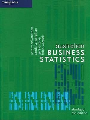Book cover of Australian Business Statistics by Eliyathamby Antony Selvanathan