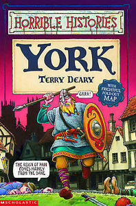 Book cover of York by Terry Deary, Mike    Phillips (Illus.)