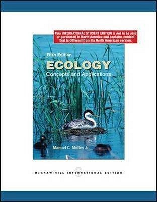 Book cover of Ecology: Concepts & Applications by Jr. Molles Manuel C.