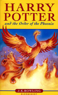 Book cover of Harry Potter And The Order Of The Phoenix by J.K. Rowling