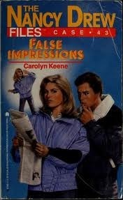 Book cover of False Impressions by Carolyn Keene