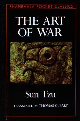Book cover of The Art of War by Sun Tzu, Thomas Cleary (Trans.)
