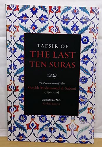 Book cover of Tafsir Of The Last Ten Suras by Muhammad Ali Sabuni