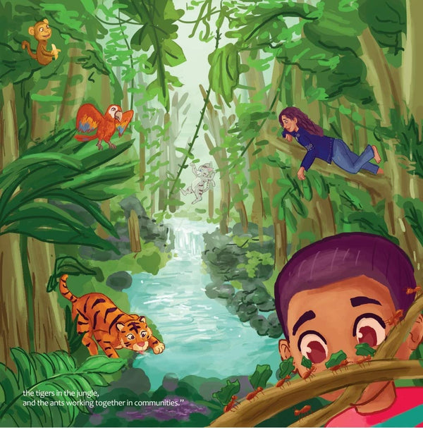 Book cover of Talaal And The Whispering Worrier by Shereeza Boodhoo