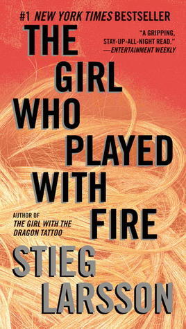 Book cover of The Girl Who Played with Fire by Stieg Larsson