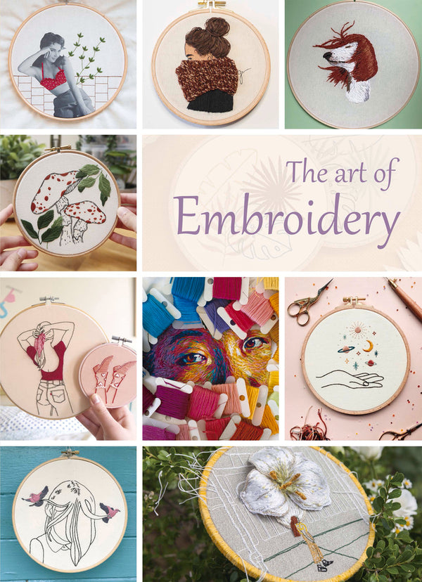 Book cover of The Art of Embroidery by Eva Minguet