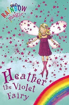 Book cover of Rainbow Magic: Heather The Violet Fairy: The Rainbow Fairies Book 7 by Daisy Meadows, Georgie Ripper (Illus.)