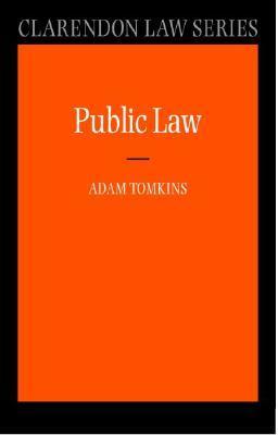 Book cover of Public Law by Adam Tomkins