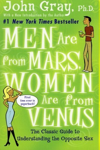 Book cover of Men Are From Mars, Women Are From Venus by John  Gray