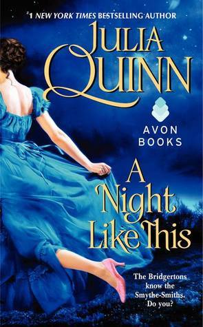 Book cover of A Night Like This by Julia Quinn