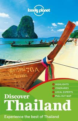 Book cover of Discover Thailand by China Williams, Lonely Planet, Mark Beales, Tim Bewer, Celeste Brash, Brandon Presser, Alan Murphy, Austin Bush