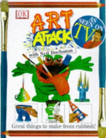 Book cover of Funfax 'Art Attack by Neil Buchanan
