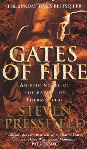 Book cover of Gates of Fire by Steven Pressfield