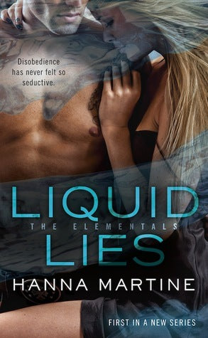 Book cover of Liquid Lies by Hanna Martine