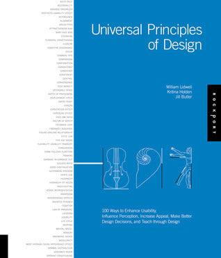 Book cover of Universal Principles of Design by William Lidwell, Kritina Holden, Jill Butler