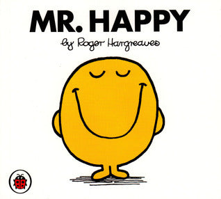 Book cover of Mr. Happy by Roger Hargreaves