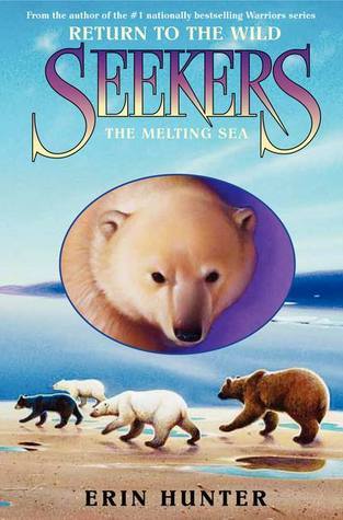 Book cover of The Melting Sea by Erin Hunter