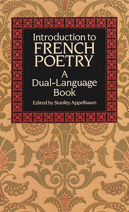 Book cover of Introduction To French Poetry (Dual-Language) by Stanley Appelbaum (Ed.)