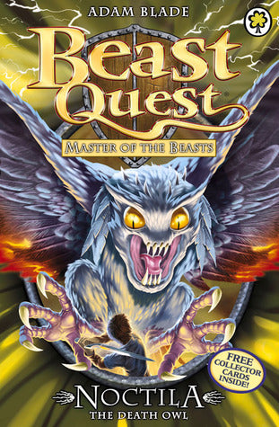 Book cover of Noctila The Death Owl by Adam Blade