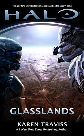 Book cover of Halo: Glasslands by Karen Traviss