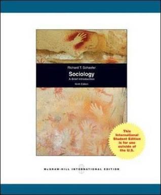 Book cover of Sociology: A Brief Introduction by Richard T. Schaefer