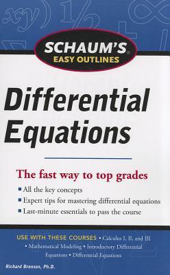 Book cover of Schaum's Easy Outline Of Differential Equations, Revised Edition by Richard Bronson