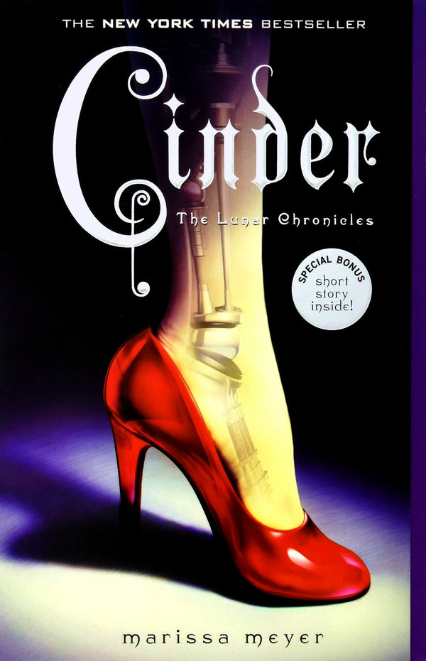 Book cover of Cinder by Marissa Meyer