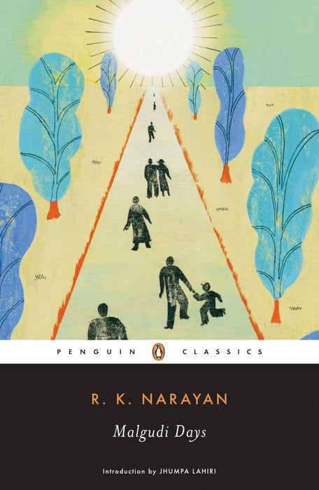 Book cover of Malgudi Days by R.K. Narayan, Jhumpa Lahiri (Introduction)