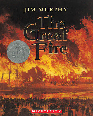 Book cover of The Great Fire by Jim  Murphy
