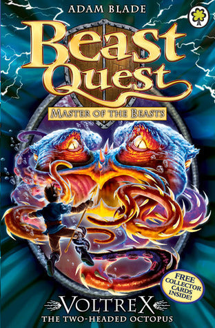 Book cover of Voltrex The Two-Headed Octopus by Adam Blade
