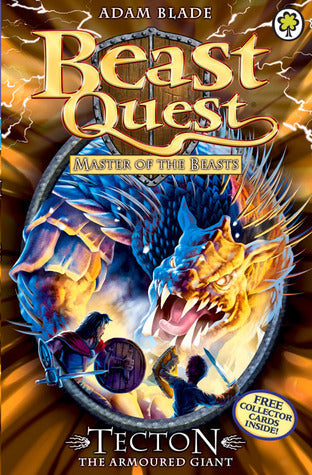 Book cover of Tecton The Armoured Giant by Adam Blade