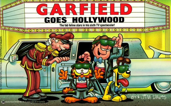Book cover of Garfield Goes Hollywood by Jim Davis