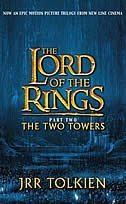 Book cover of The Two Towers by J.R.R. Tolkien