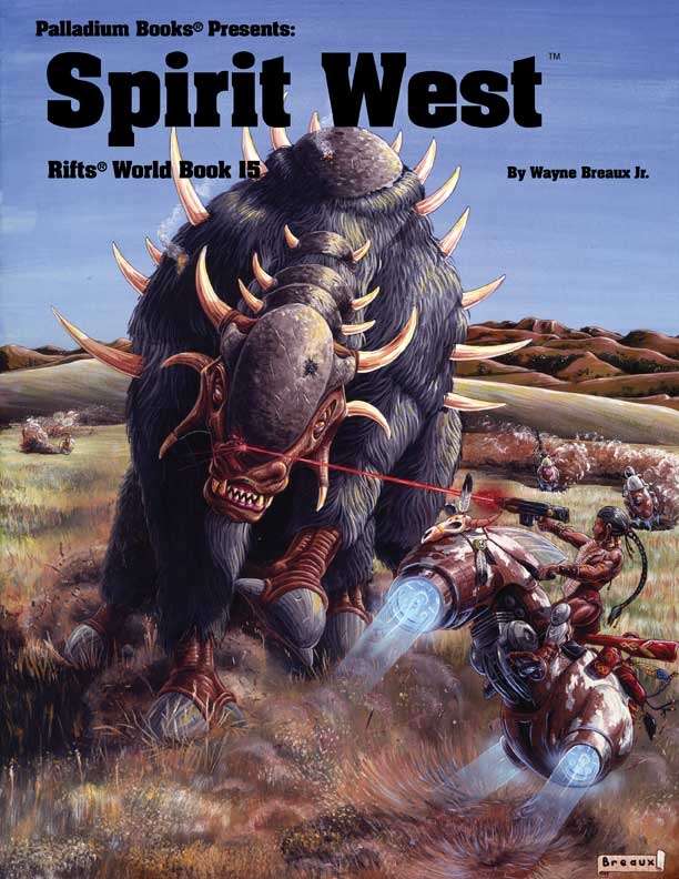 Book cover of Rifts World Book 15: Spirit West by Wayne Breaux Jr.