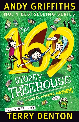 Book cover of The 169-Storey Treehouse by Andy Griffiths, Terry Denton