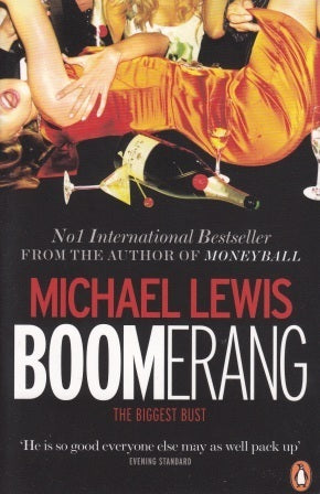 Book cover of Boomerang by Michael   Lewis