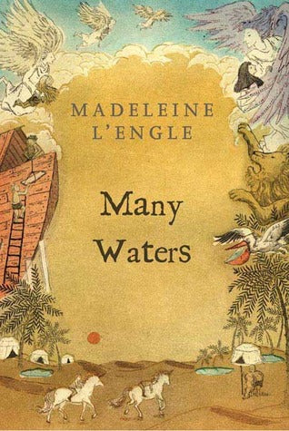 Book cover of Many Waters by Madeleine L'Engle