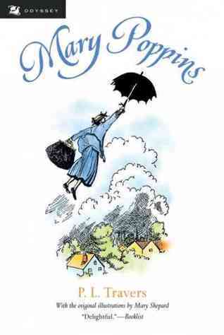 Book cover of Mary Poppins by P.L. Travers, Mary Shepard (Illus.)