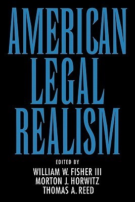 Book cover of American Legal Realism by William W. Fisher III (Ed.)