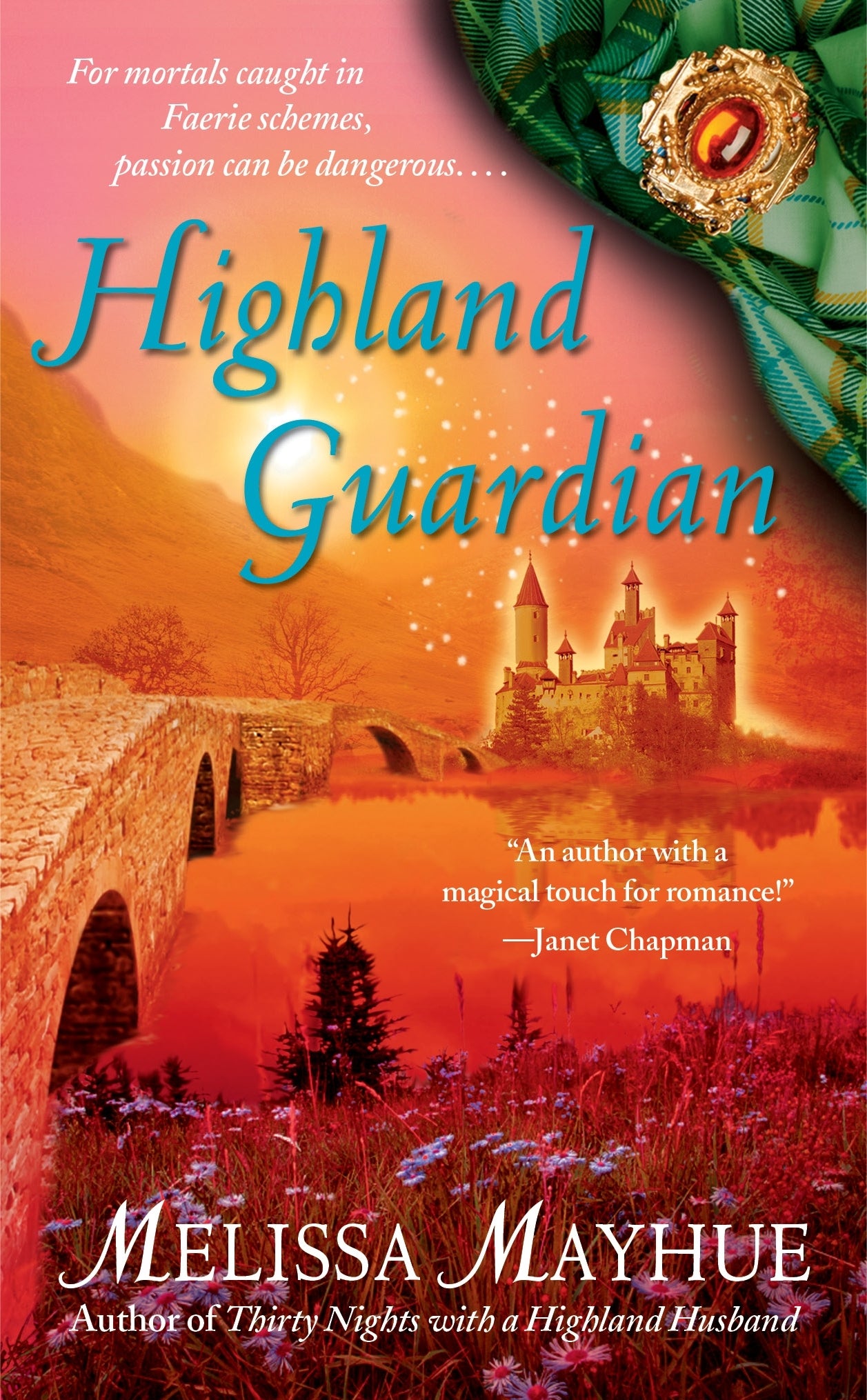 Book cover of Highland Guardian by Melissa Mayhue