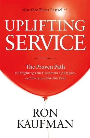 Book cover of Uplifting Service by Ron Kaufman