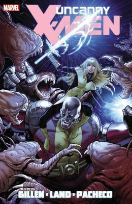 Book cover of Uncanny X-Men, Vol. 2 by Kieron Gillen, Greg Land (Illus.), Carlos Pacheco (Illus.)