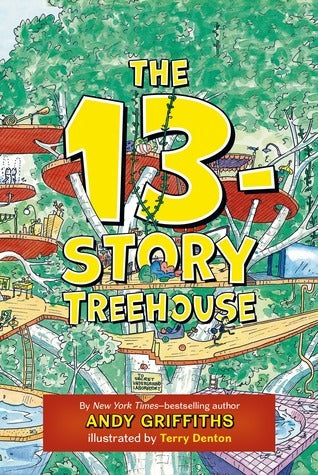 Book cover of The 13-Story Treehouse: Monkey Mayhem! by Andy Griffiths, Terry Denton (Illus.)
