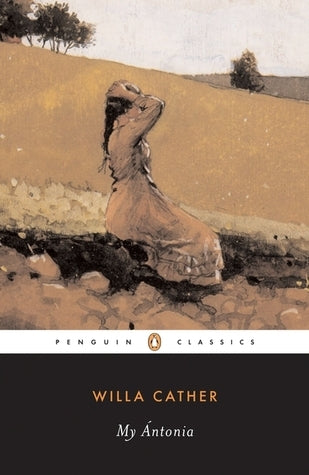 Book cover of My Ántonia by Willa Cather, John J. Murphy (Introduction), W.T. Benda (Illus.)
