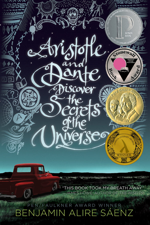 Book cover of Aristotle And Dante Discover The Secrets Of The Universe by Benjamin Alire Sáenz