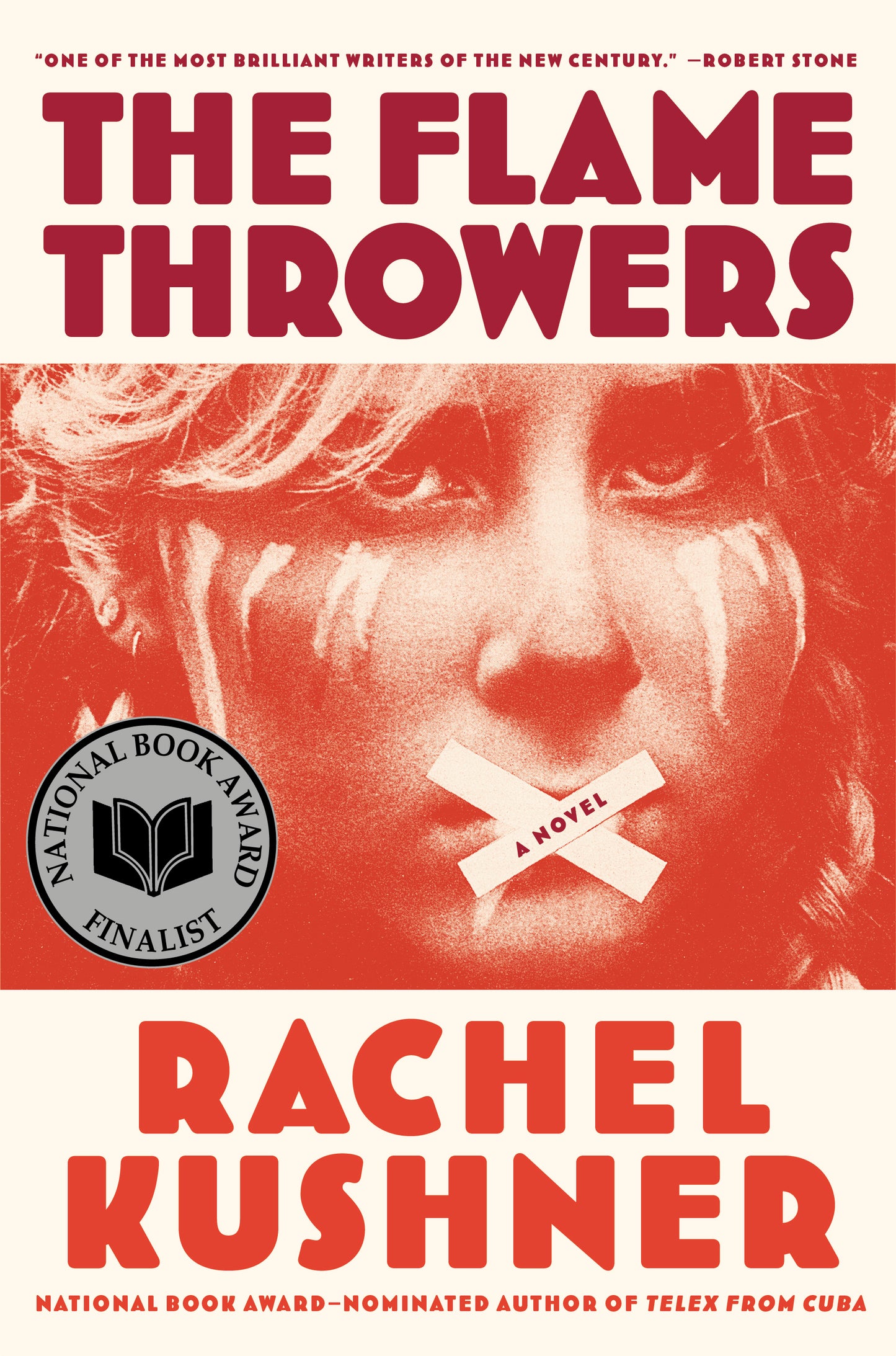 Book cover of The Flamethrowers by Rachel Kushner