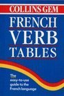 Book cover of French Verb Tables by Lesley A. Robertson