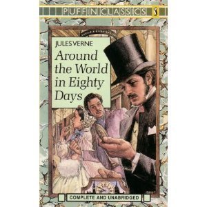 Book cover of Around The World In Eighty Days by Jules Verne
